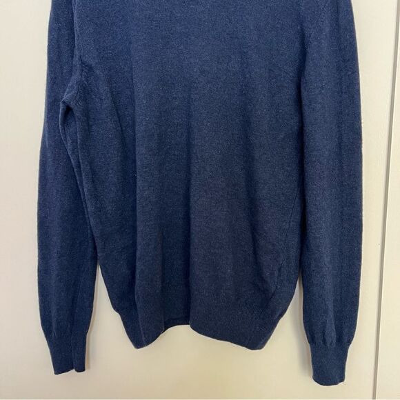 Camicissima Sweater Womens Large Blue Filato Italiano Cashmere Blend Italy - Picture 3 of 12